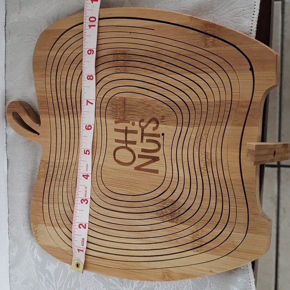 Wooden folding serving bowl - Picture 5 of 7